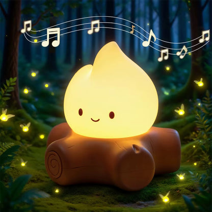 Luce notturna con rumore bianco - Campfire Glow