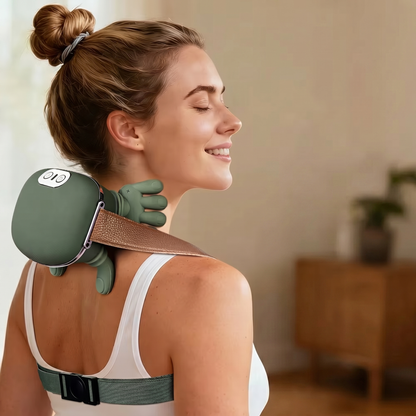 Massaggiatore per collo e spalle con manine - senza fili, shiatsu 4D